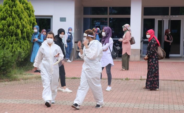 Korona virüs vakası çıkan fabrikada 1000 işçi antikor testinden geçti