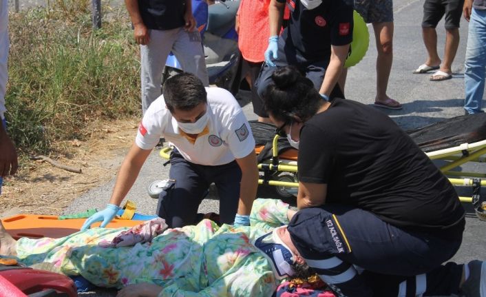 Kuşadası’nda trafik kazası: 1 yaralı