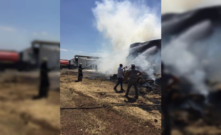 Kütahya’da korkutan saman yangını