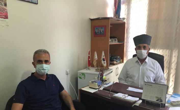 Müdür Çelik, Başkan Okutan ile bir araya geldi