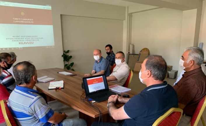 Osmancık MEM’de bilgilendirme toplantısı düzenlendi