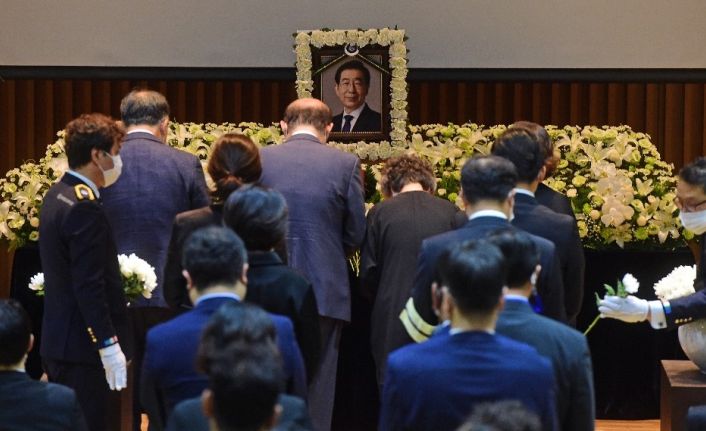 Seul Belediye Başkanı Park Won-soon için cenaze töreni yapıldı