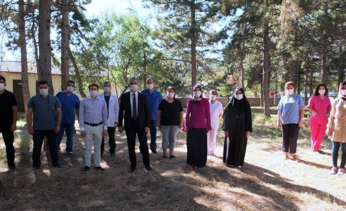Sivrihisar Toplum Sağlığı Merkezi ve Aile Sağlığı Merkezi çalışanlarına teşekkür ziyareti