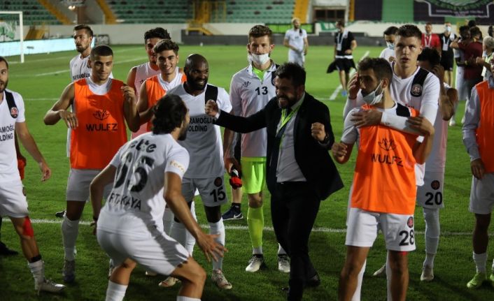 TFF 1. Lig Play-Off Yarı Final: Akhisarpor: 0 - Fatih Karagümrük: 1