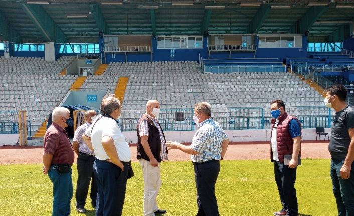 TSYD Stadyumu inceledi