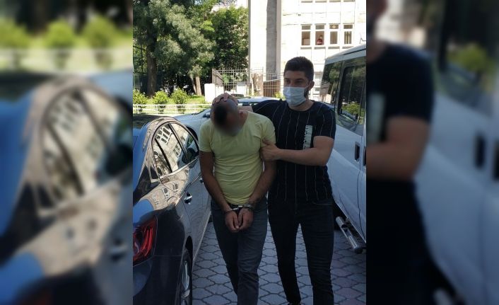 Uyuşturucu kullanmaktan ceza alan genç tutuklandı