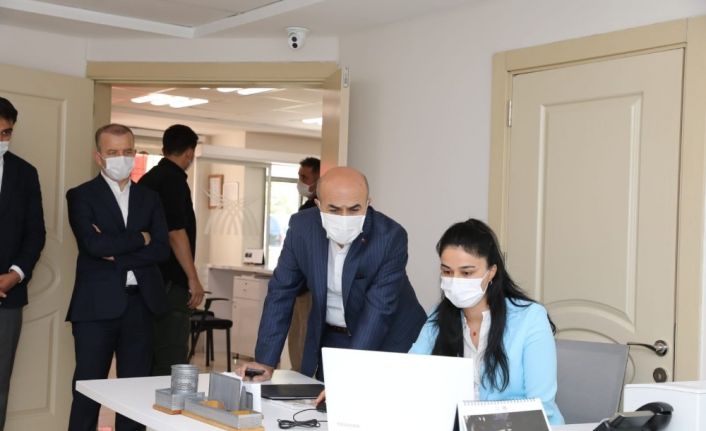 Vali Demirtaş, birimleri ziyaret etti