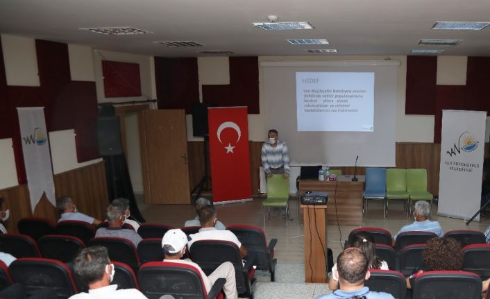 Van’da ‘kent zararlılarıyla mücadele’ semineri