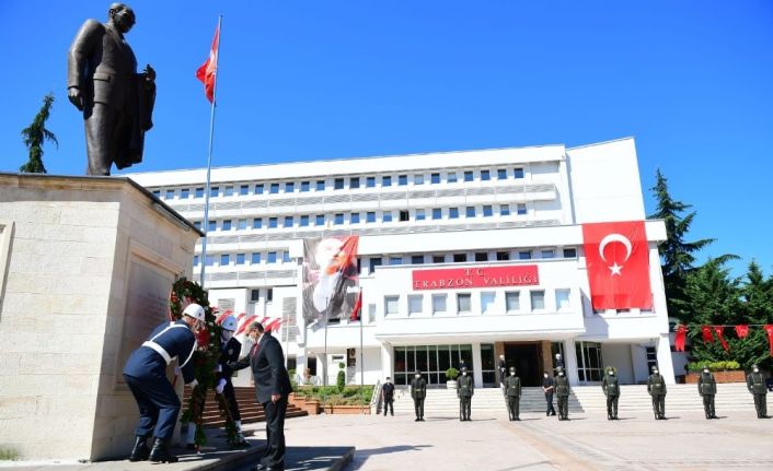 30 Ağustos Zafer Bayramı’nın 98. yıl dönümü Trabzon’da törenlerle kutlandı