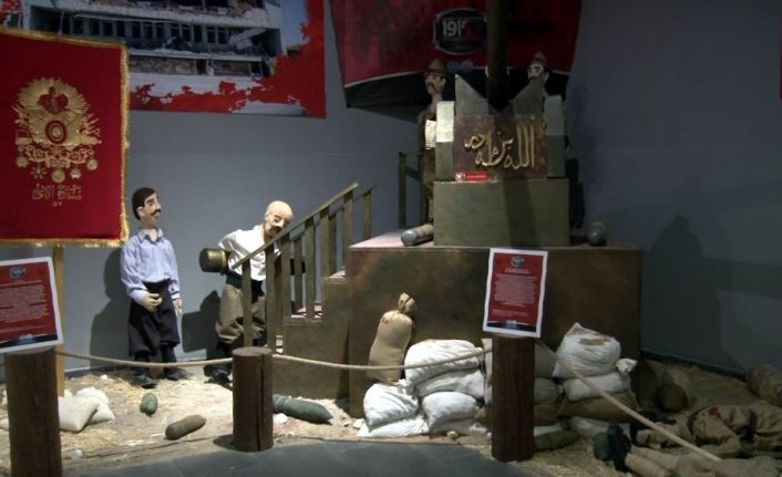 35 eğitmenin 47 eseri ’Dönmeyi Düşünmeyenler 1915 Çanakkale Ruhu - 15 Temmuz Ruhu’ sergisinde buluştu