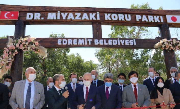 Bakanı Karaismailoğlu, Dr. Miyazaki Koru’nun isminin verildiği parkın açılışını yaptı