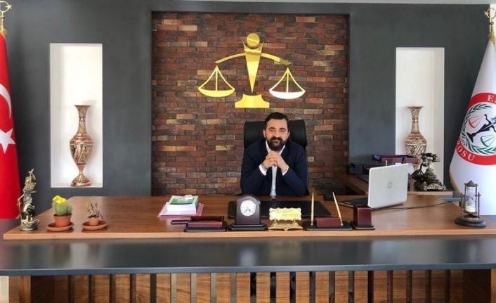 Baro Başkanı Aktürk: “Yeni adli yılın; insanlığa, ülkemize ve vatandaşlarımıza, adalet, barış, sağlık ve mutluluk getirmesini diliyorum”