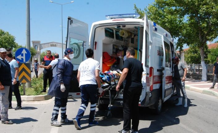 Bayramiç’te trafik kazası: 1 yaralı