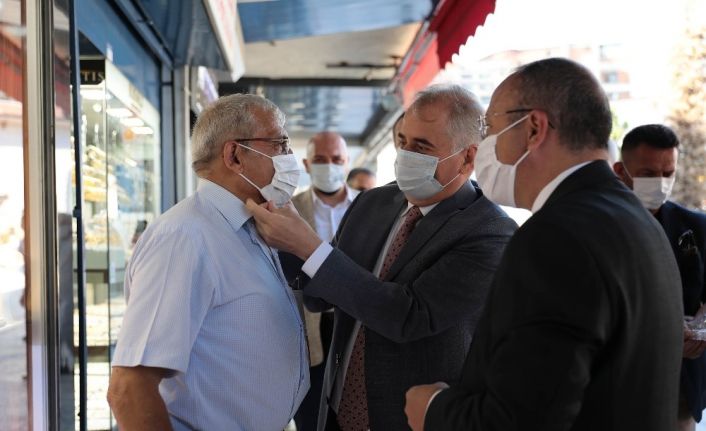 Denizli’de “Sağlık İçin, Hepimiz İçin” parolası ile korona virüs denetimi devam ediyor