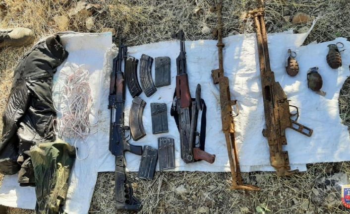 Diyarbakır’da Yıldırım-7 Narko-Terör operasyonunda çok sayıda mühimmat ele geçirildi