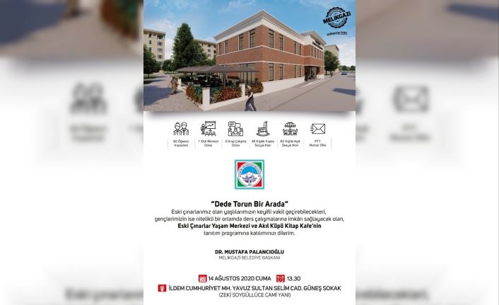 Eski Çınarlar Yaşam Merkezi ve Akıl Küpü Kitap Kafe’nin tanıtım törenine davet
