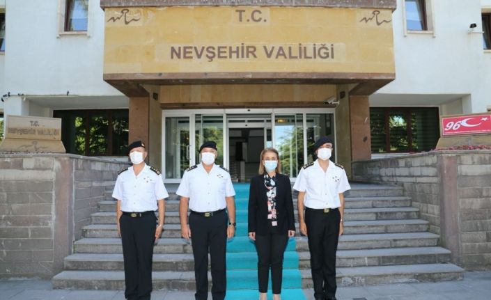Jandarma Genel Komutan Yardımcısı Korgeneral Çitil, Vali Becel’i ziyaret etti