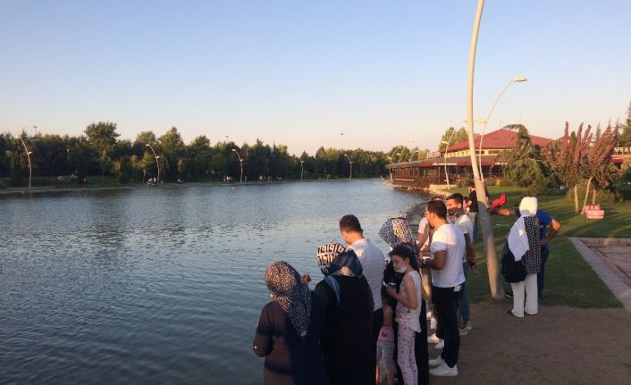 Kentpark’ta bayram yoğunluğu