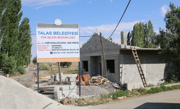 Kırsal mahallelerde sosyal tesis atağı