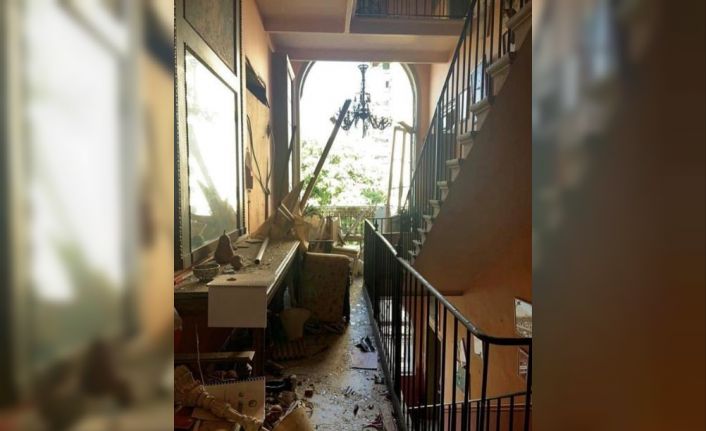 Lübnan patlamasında 160 yıllık tarihi Sursock Sarayı da hasar gördü