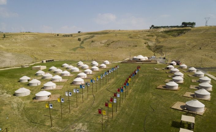 (Özel) 1071 Sultan Alparslan Ahlat Otağı Malazgirt Zaferi kutlamalarına hazırlanıyor