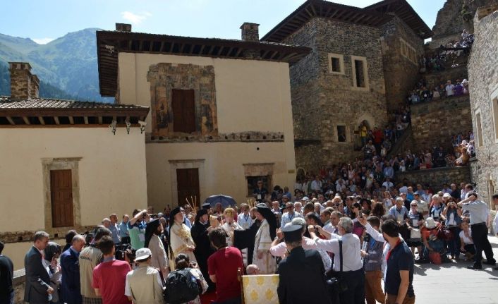 Sümela Manastırı’nda 5 yıl aradan sonra ilk ayin 15 Ağustos’ta gerçekleştirilecek