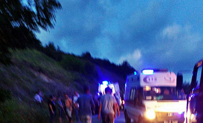 Ticari araç ile otomobil kafa kafaya çarpıştı: 1 ölü, 6 yaralı