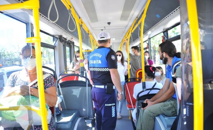 Zabıtadan korona virüs denetimi: Fazla yolcu alan şoföre ceza