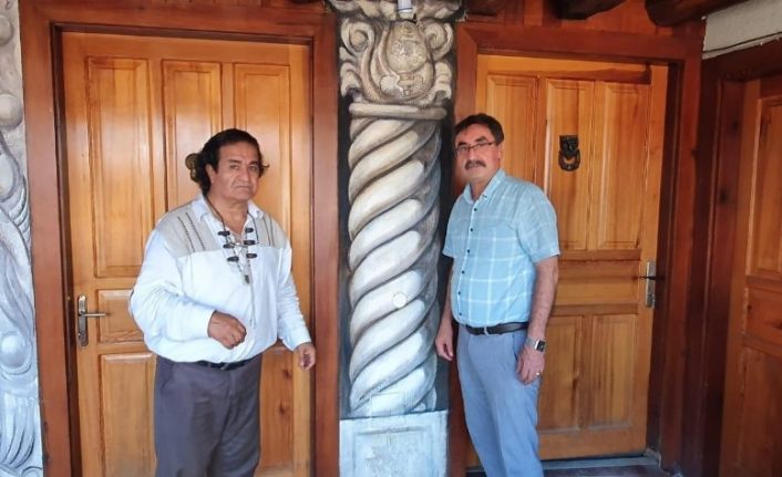 Afrodisias ünlü ressamın fırçasında Karacasu ilçe merkezine taşınacak