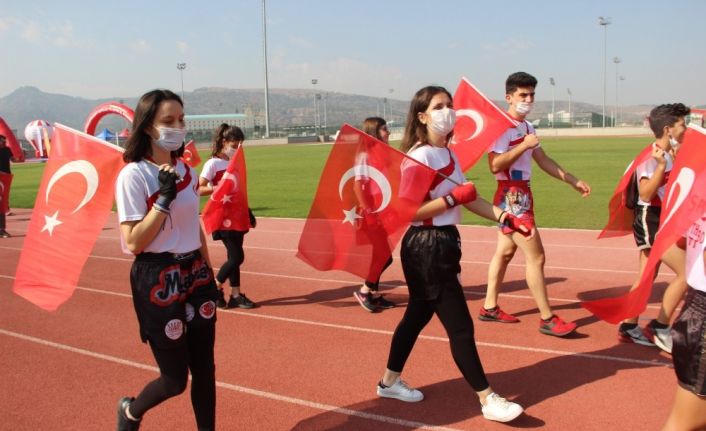 "Avrupa Spor Haftası" etkinleri Korona virüs önlemleri altında yapıldı