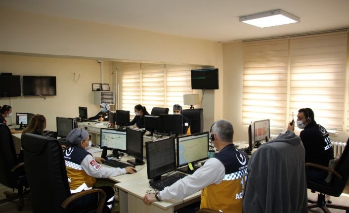 Aydın 112 Komuta Kontrol Merkezi vakalara daha hızlı yetişiyor