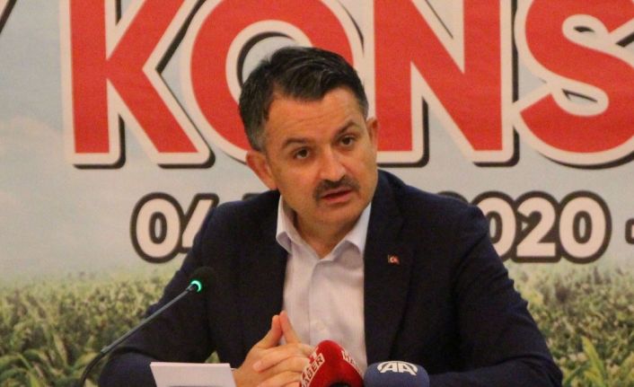 Bakan Pakdemirli: “Bu musibet (Pandemi) bir hayır da getirdi; Paramız ülkemizde kaldı şuan çayın kalitesi arttı”