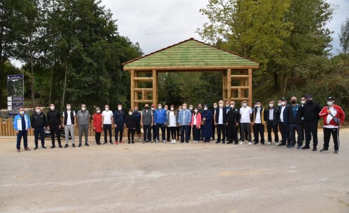 Başkan Özlü, Döngel Vadisi mesire alanında