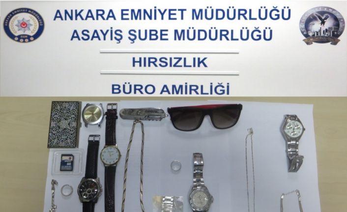 Başkent’te 15 evi soyan hırsızlara polisten film gibi operasyon
