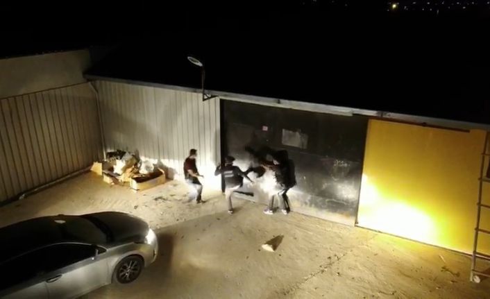 Bursa’da 80 bin üniversite öğrencisinin ikamet ettiği bölgede Hint keneviri fabrikası  ele geçirildi