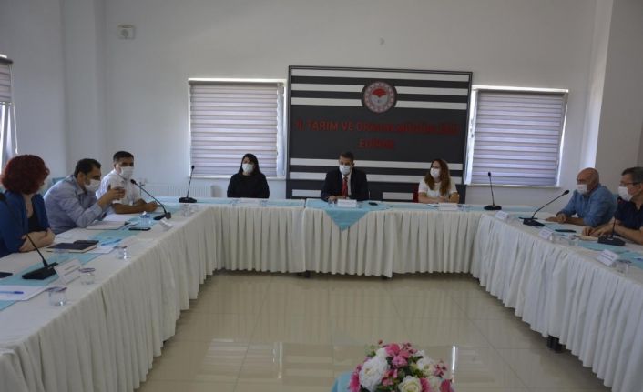 Edirne’de Covid-19 tedbirleri konuşuldu