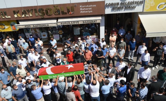Eski Çorum Belediye Başkanı Ersoy son yolculuğuna uğurlandı