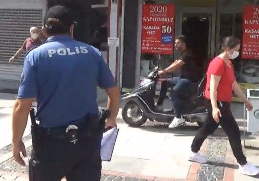 ’Geliyorum şimdi’ diyerek kaçmıştı, bin 452 TL para cezası yedi