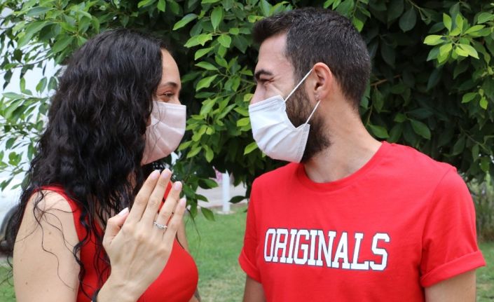 Genç kadın hem korkuyu, hem de mutluluğu bir arada yaşadı