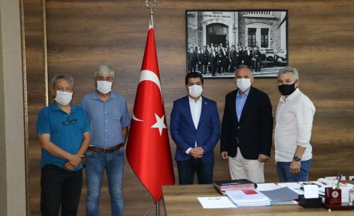 Gençlik Hizmetleri ve Spor İl Müdürü Gürhan, TSYD yönetimini ağırladı