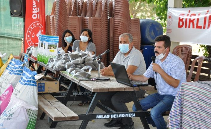İl Müdürü Saylak, “Ne zaman üretmek isterseniz, o zaman yanınızda bizleri göreceksiniz”