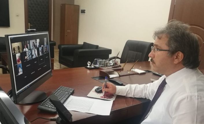 İl Sağlık Müdürü Benli, Pandemi Sürecini İlçe Sağlık Müdürleri ile Değerlendirdi