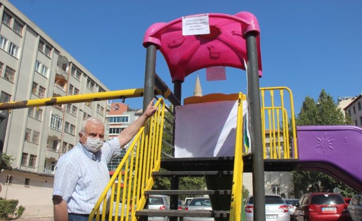 Kayseri’de çocuk parkları bir ay süreyle kapatıldı