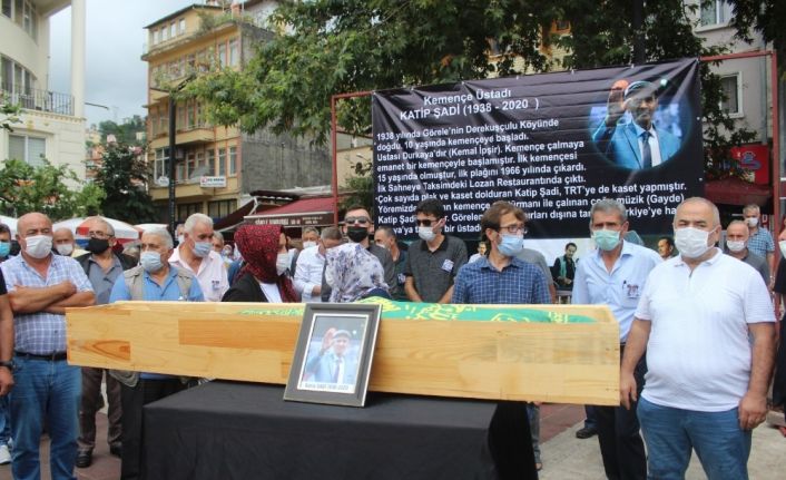 Kemençe üstadı Katip Şadi son yolculuğuna uğurlandı
