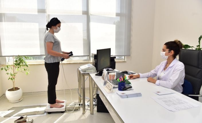 Kepez Tıp Merkezi, 8 ayda 1337 kişiye diyetisyen hizmeti sundu