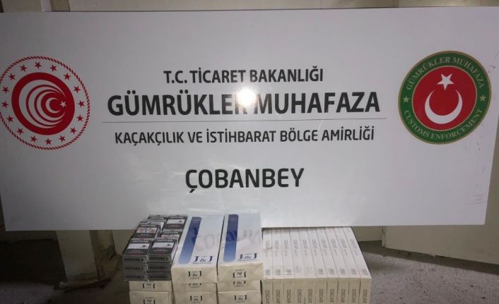 Kilis’te kaçak sigara operasyonu