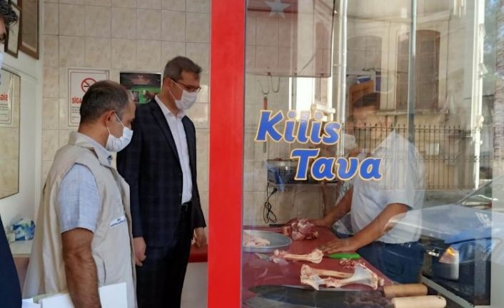 Kilis’te kebap ve dönerciler denetlendi