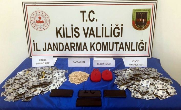 Kilis’te uyuşturucu operasyonu