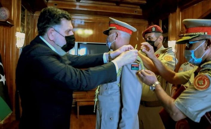 Korgeneral Muhamed El-Haddad, Libya ordusu Genelkurmay Başkanı olarak göreve başladı