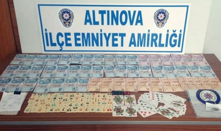 Korona virüs tedbirlerine rağmen kaçak kumara 43 bin lira ceza